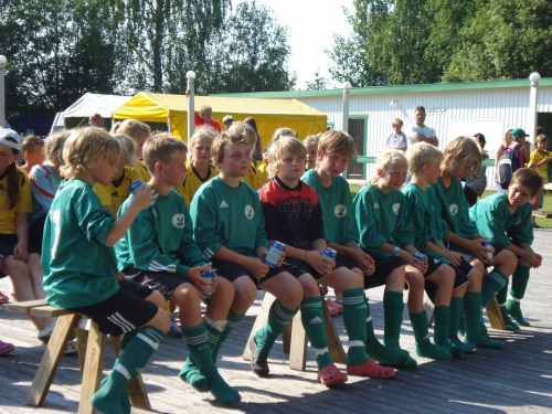 Väntan på prisutdelning