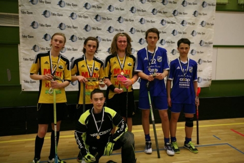 P01 - All Star Team 2015 - Målvakt: Can Asal, Ingarö IF Svart, Utespelare: Tim Seidlitz, Marcus Nylander och Sebastian Broman, Ingarö IF Svart, Tim Fahlstedt och Lukas Alberyd, Vendelsö IK