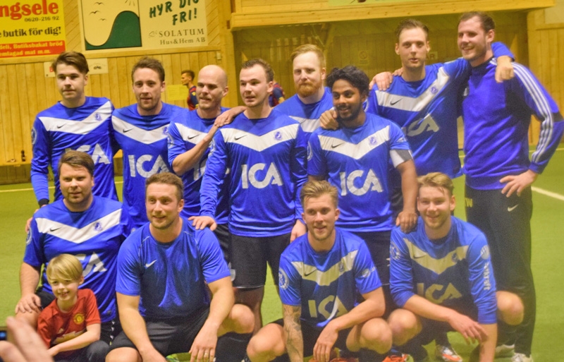 Slutsegrare Nyårscupen 2017/18:  Team Nisse